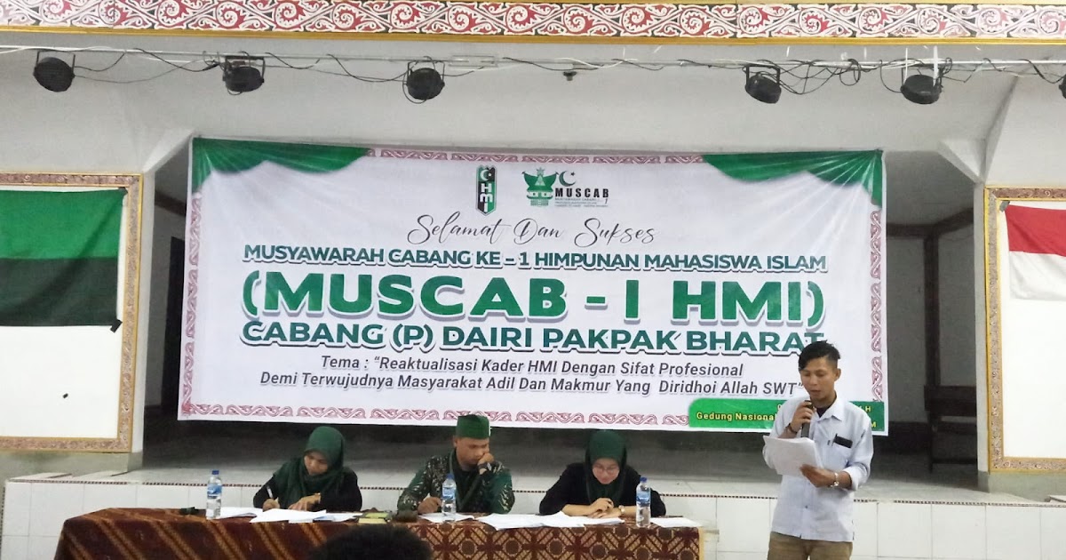 HMI kwandang Gelar Musyawarah Cabang